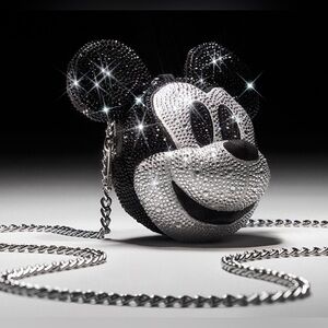 Disney Black and Silver Mickey Mouse Bag